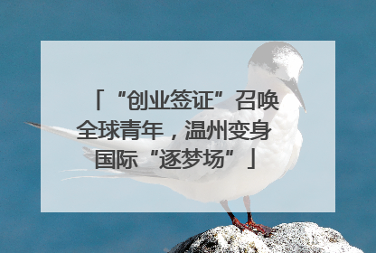 “创业签证”召唤全球青年，温州变身国际“逐梦场”