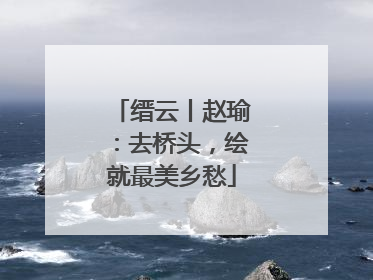 缙云丨赵瑜：去桥头，绘就最美乡愁