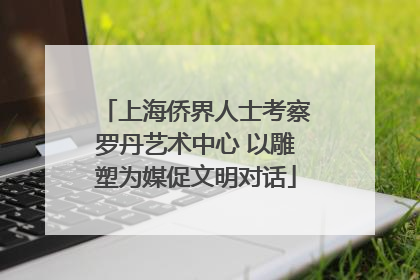 上海侨界人士考察罗丹艺术中心 以雕塑为媒促文明对话