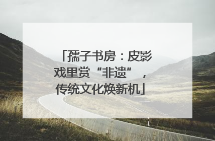 孺子书房：皮影戏里赏“非遗”，传统文化焕新机