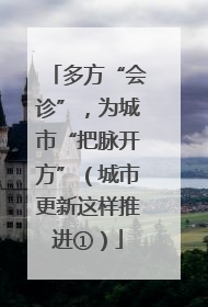 多方“会诊”，为城市“把脉开方”（城市更新这样推进①）