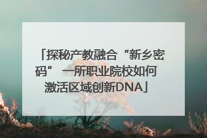 探秘产教融合“新乡密码” 一所职业院校如何激活区域创新DNA