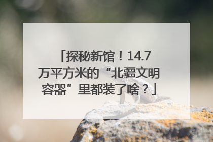 探秘新馆！14.7万平方米的“北疆文明容器”里都装了啥？