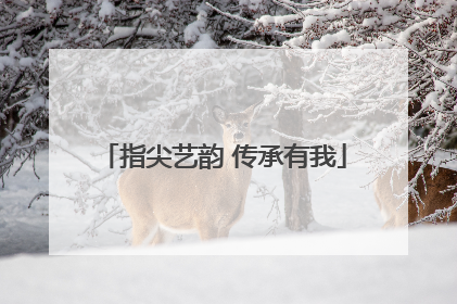 指尖艺韵 传承有我