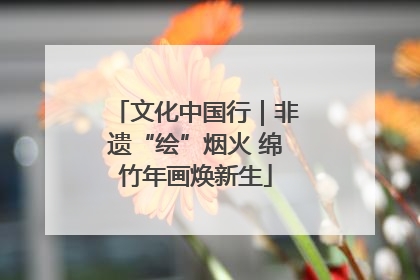 文化中国行｜非遗“绘”烟火 绵竹年画焕新生