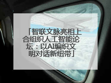 智联文脉亮相上合组织人工智能论坛：以AI编织文明对话新纽带