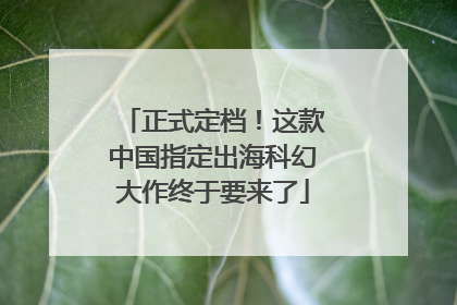 正式定档！这款中国指定出海科幻大作终于要来了