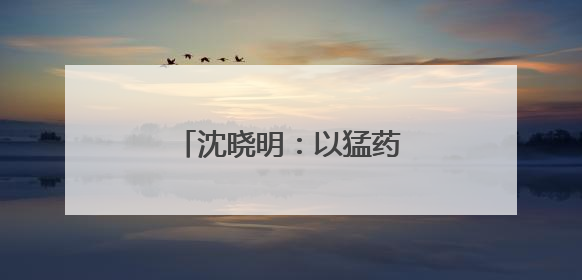 沈晓明：以猛药去疴的决心坚决刹住违规吃喝歪风