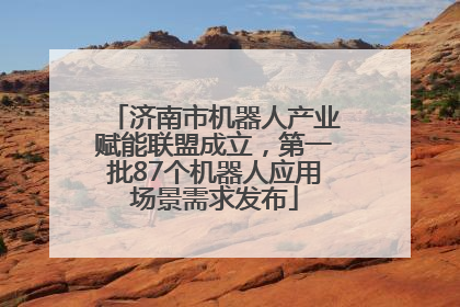 济南市机器人产业赋能联盟成立，第一批87个机器人应用场景需求发布
