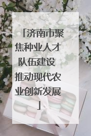 济南市聚焦种业人才队伍建设 推动现代农业创新发展