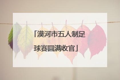 漠河市五人制足球赛圆满收官