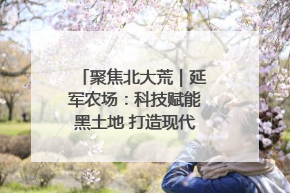 聚焦北大荒｜延军农场：科技赋能黑土地 打造现代农业“智慧芯”