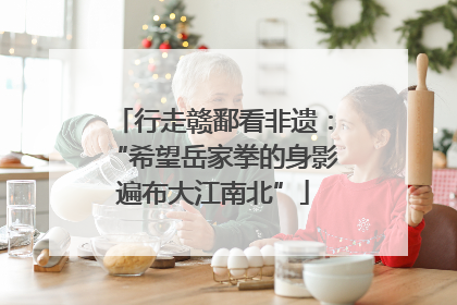 行走赣鄱看非遗：“希望岳家拳的身影遍布大江南北”
