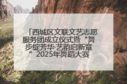 西城区文联文艺志愿服务团成立仪式暨“舞步绽芳华·艺韵启新章”2025年舞蹈大赛展演圆满举办