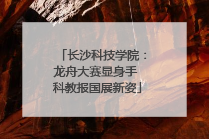 长沙科技学院：龙舟大赛显身手 科教报国展新姿