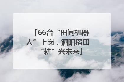 66台“田间机器人”上岗，泗阳稻田“耕”兴未来