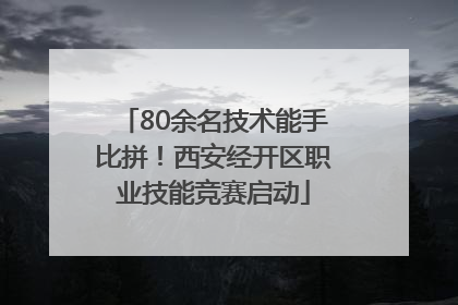 80余名技术能手比拼！西安经开区职业技能竞赛启动